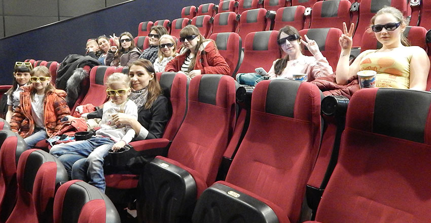 Поход в кинотеатр «Горняк»